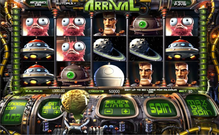 Игровой автомат «Arrival» в казино Вулкан Ставка