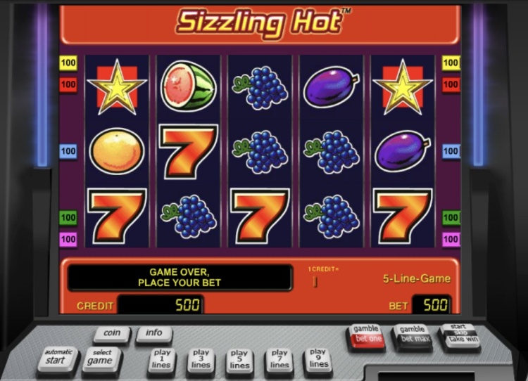 Онлайн слоты «Sizzling Hot» в казино Вулкан Удачи